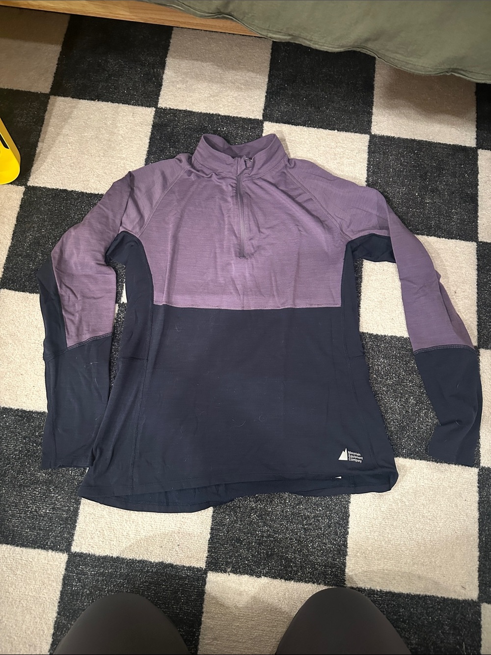 MEC baselayer quarter zip